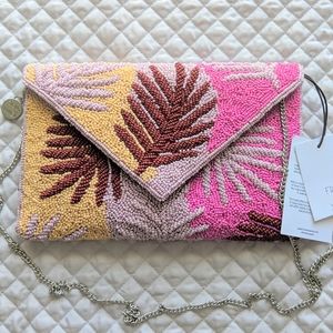 From St Xavier Miami beaded clutch Anthropologie